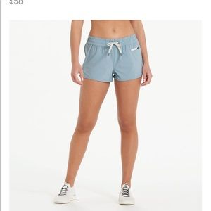 Vuori Women's Athletic Shorts - Light Blue